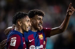 Brazilian winger Raphinha has been named La Liga Player of the Year