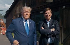 U.S. President Donald Trump and Veteran Show Host Tucker Carlson differ over Israel striking Iran