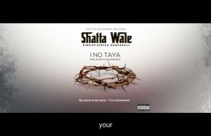 Shatta Wale – I No Taya | Download Mp3