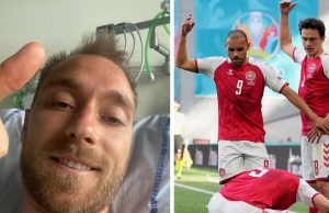 Christian Eriksen Collapses again and he was rushed to hospital while playing against Ukraine